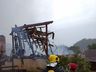 Casa é destruída por incêndio no interior de Cunha Porã