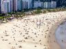FOTOS: Multidão 'invade' praias no litoral de SP mesmo com restrições