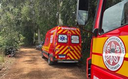 Motociclista fica ferido em colisão com carro no interior de Guaraciaba
