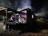 Incêndio destrói mecânica em Descanso e deixa proprietário ferido
