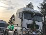 Desfile de veículos marca Festa do Colono e Motorista 