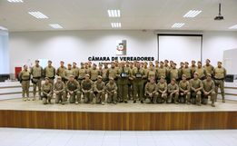 Coronéis da PM recebem Título de Cidadão Honorário em SMO 
