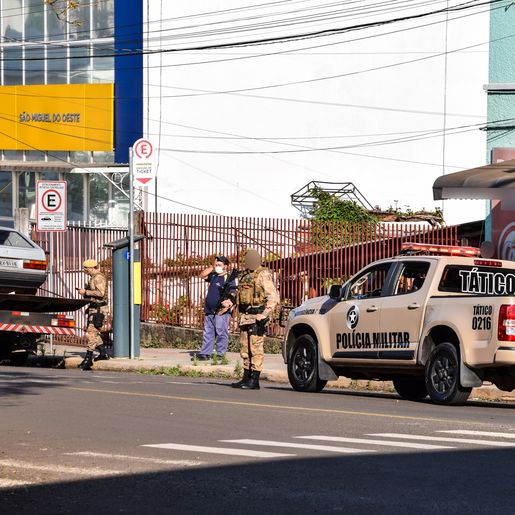 PM atende ocorrência de posse de drogas em São Miguel do Oeste