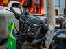 Idosa é atropelada por motociclista na Willy Barth 