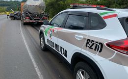 Identificado homem que morreu em acidente entre carro e caminhão na BR-282