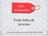 Lojas de São João do Oeste irão promover liquidação de inverno a partir deste sábado