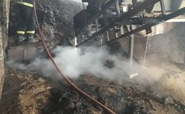 Incêndio atinge indústria no interior de Itapiranga
