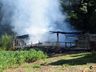 Galpão é destruído por incêndio no interior de Descanso