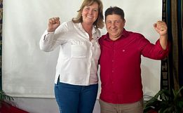 Juarez da Silva e Lucilene Binsfeld lançam candidatura pelo PT em SMOeste