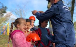 Alunos da escola do campo tem atividade diferenciada com Corpo de Bombeiros
