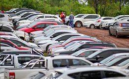CCO da Faismo 2022 orienta visitantes sobre o estacionamento da feira 