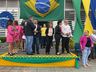 Linha do tempo sobre agricultura e indústria foi trabalhado no desfile cívico