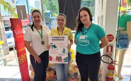 Grupo Grazziotin realiza doação de alimentos em São Miguel do Oeste