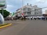 Linha do tempo sobre agricultura e indústria foi trabalhado no desfile cívico