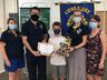 Estudante de Tunápolis recebe premiação do concurso Cartaz da Paz Lions de 2019