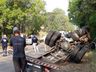 Motorista de Tunápolis morre em colisão frontal entre caminhões no RS