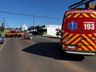 Motociclista fica ferida em acidente no Bairro São Jorge, em SMOeste