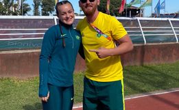 Atleta de Itapiranga é destaque nos Jogos Sul-Americanos