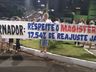 Sindicatos fazem protesto contra medidas do governo estadual