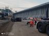 Viaduto de Guaraciaba ganha forma com transporte de vigas de 52 toneladas