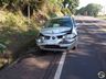 Engavetamento envolve quatro veículos na SC 163 em Itapiranga