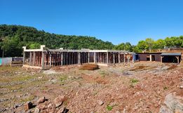 Centro Geriátrico registra grande evolução nas obras no interior de Itapiranga