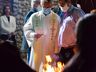 Vigília Pascal leva fiéis para Igreja Matriz em São Miguel do Oeste; fotos