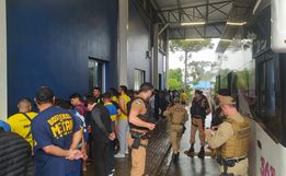 Torcedores do Boca Juniors são detidos na aduana em Dionísio Cerqueira
