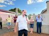 Moradores comemoram a inauguração de mais uma pavimentação em Campo Erê