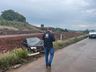 VÍDEO: colisão frontal entre dois veículos deixa motorista ferido na BR 163