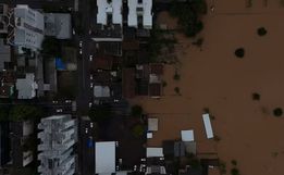 Um ano após enchente histórica, Lajeado volta a sofrer com alagamento do Rio Taquari