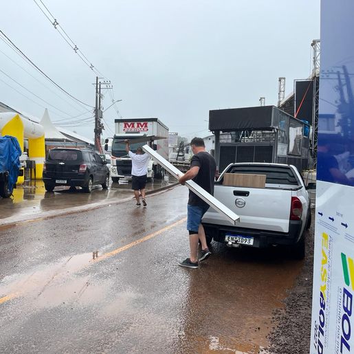 Debaixo de chuva, CCO e expositores ajustam os detalhes para a Faismo 2024