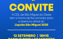 CDL intensifica preparativos para o Liquida São Miguel que começa sexta 