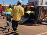VÍDEO: Bombeiros de Campo Erê fazem simulação de acidente de trânsito 
