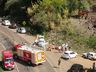 Colisão frontal deixa duas vítimas gravemente feridas na BR-282 em Nova Erechim 