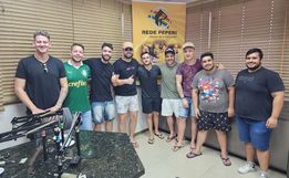 Banda San Francisco visita Rádio Itapiranga