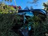 Saída de pista mobiliza bombeiros na BR-282 em São Miguel do Oeste