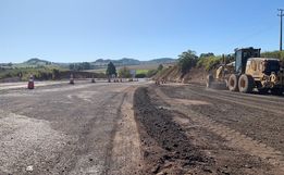 Obras de adequação da BR-163 são intensificadas em Guarujá do Sul; vídeo