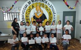 Proerd realiza formaturas individualizadas em SMOeste 