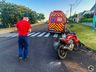 Motorista causa colisão em motocicleta e foge sem prestar socorro em SMOeste 