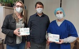 Com recurso de campanha, Acislo repassa testes rápidos à Fundação Hospitalar