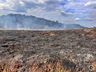 Incêndio atinge área de vegetação e eucaliptos no interior de Bandeirante