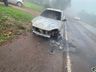 Incêndio destrói parcialmente veículo em Itapiranga