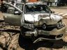 Condutor colide carro em poste em São Miguel do Oeste