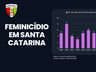 Santa Catarina registra menor número de feminicídios em março dos últimos 10 anos