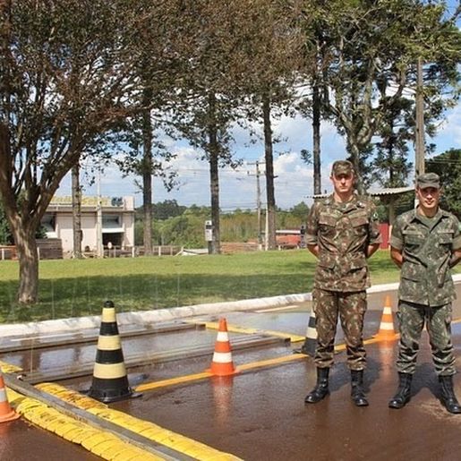VÍDEO: 14º RC Mec instala posto de descontaminação veicular 