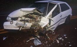  Colisão entre dois carros deixa feridos em São Lourenço do Oeste