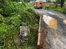 Veículo cai em rio e motorista é resgatado no interior de Barra Bonita