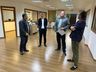 Candidatos a prefeito de Romelândia chegam para debate na Peperi