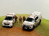 Flâmula dos 190 anos da PMSC é levada ao Marco Três Fronteiras em Itapiranga